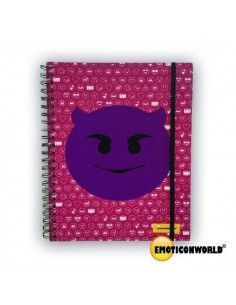 LIBRETA A4 DEMONIO ROSA