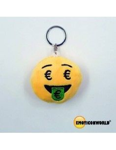 LLAVERO CON CADENA DE 5.5CM EURO