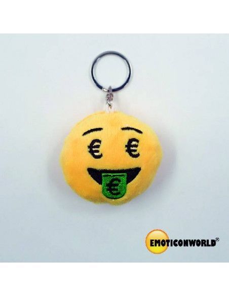 LLAVERO CON CADENA DE 5.5CM EURO