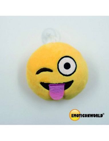 EMOTICONO 10 CM LENGUA/GUIÑO