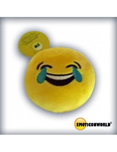EMOTICONO 10 CM  LLORAR DE RISA