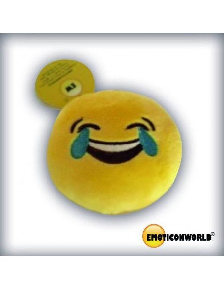 EMOTICONO 10 CM  LLORAR DE RISA