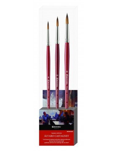 SET DE PINCELES Nº1 - ALVARO CASTAGNET (ENG) MARCA ESCODA
