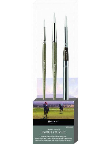 SET DE PINCELES Nº 1 - JOSEPH ZBUKVIC (ENG) MARCA ESCODA