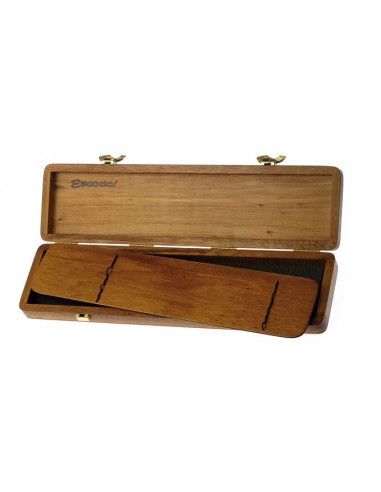 CAJA DE MADERA PARA PINCELES DE OLEO TAMAÑO 9.5x36x3.4 CM. DE LA MARCA ESCODA