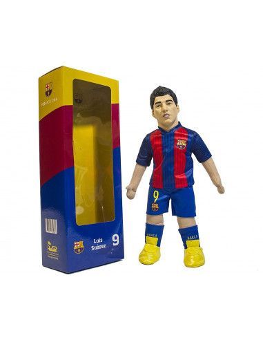 MUÑECO BLANDO DE LUIS SUAREZ CON UN TAMAÑO DE 44 CM REALIZADO EN TELA. GG TEAM