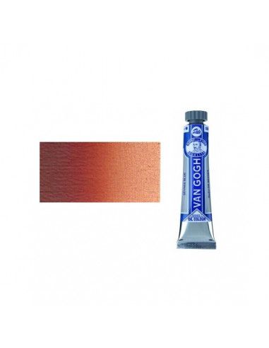 PINTURA OLEO VAN GOGH DE 20 ML EN TUBO SERIE Nº7 ROJO OXIDO TRANSPARENTE