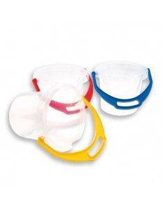 CUBO SEMI-TRANSPARENTE DE LA MARCA ANDREU TOYS CON UNA CAPACIDAD DE 1 LITRO