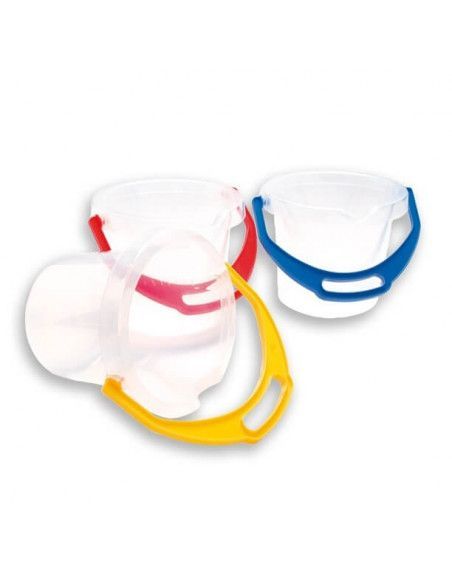 CUBO SEMI-TRANSPARENTE DE LA MARCA ANDREU TOYS CON UNA CAPACIDAD DE 1 LITRO
