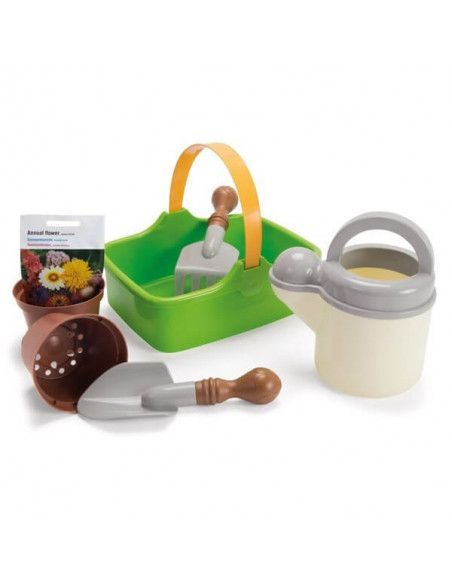SET DE JARDINERIA DE JUGUETE CON SEMILLAS REALES DE LA MARCA ANDREU TOYS