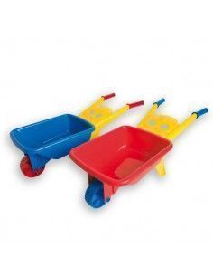 CARRETILLA DE JUGUETE REALIZADA EN PLÁSTICO RESISTENTE DE LA MARCA ANDREU TOYS