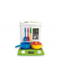 COCINA DE JUGUETE FABRICADA EN PLÁSTICO RESISTENTE Y CON COMPLEMENTOS DE ANDREU TOYS