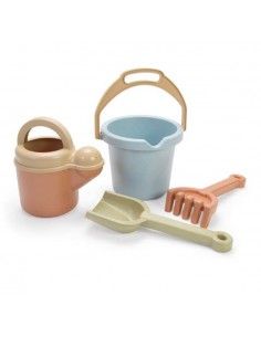 SET DE CUBO Y REGADERA PARA ARENA Y AGUA DE LA MARCA ANDREU TOYS DE ARTICULOS 100% RECICLABLES