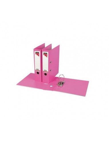 CARPETA DE POLIPROPILENO ROSA DE 2 ANILLAS COLORGRAF