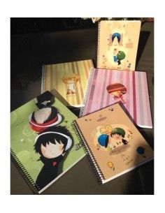 CUADERNO A4 MOLLIE DESIGNS NIÑA BE YOURSELF