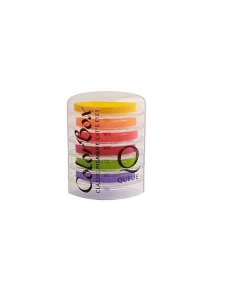 ALMOHADILLA CON TINTA PACK DE 6 COLORES MODELO JELLY BEANS