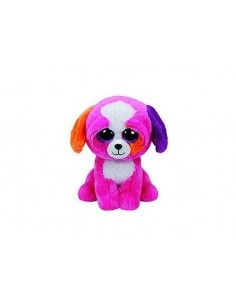 PELUCHE TY BEANIE BOOS REGULAR 15 CM PRECIOUS-PINK DOG 10 DE AGOSOT