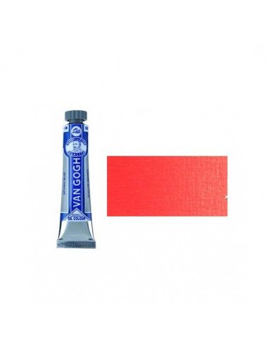 PINTURA OLEO VAN GOGH DE 20 ML EN TUBO SERIE Nº7 ROJO AZO CLARO