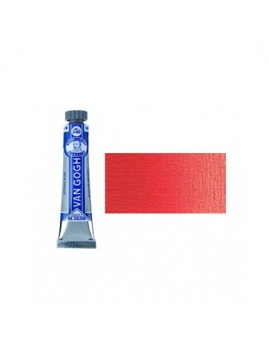 PINTURA OLEO VAN GOGH DE 20 ML EN TUBO SERIE Nº7 ROJO AZO OSCURO