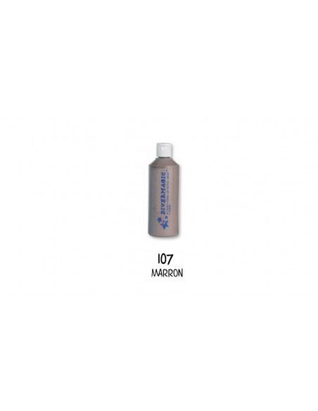 PINTURA DIVERMAGIC BOTELLA DE 500 ML EN COLOR MARRÓN PARA CREAR PEGATINAS EN SUPERFICIES NO POROSAS