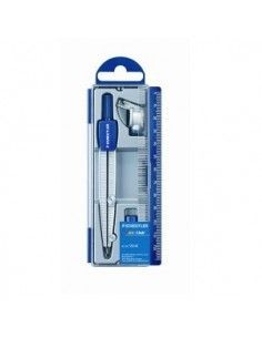 COMPAS ESCOLAR NORIS CLUB STAEDTLER CON ADAPTADOR*