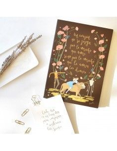 CUADERNO DE CUENTO CON SU INTERIOR EN BLANCO DE LA MARCA TAPOOKI MODELO "MAGO DE OZ"