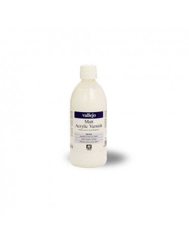 BARNIZ MATE PERMANENTE CON GRAN RESISTENCIA DE LA MARCA VALLEJO BOTE DE 500 ML