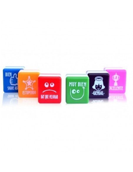 PACK DE 6 SELLOS ESPECIAL PROFESORES PARA LAS NOTAS