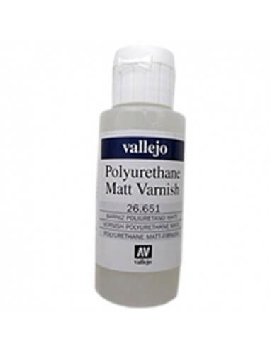 BARNIZ DE POLIURETANO MATE EN BOTE DE 200 ML DE LA MARCA VALLEJO FORMULADO CON UNA NUEVA RESINA