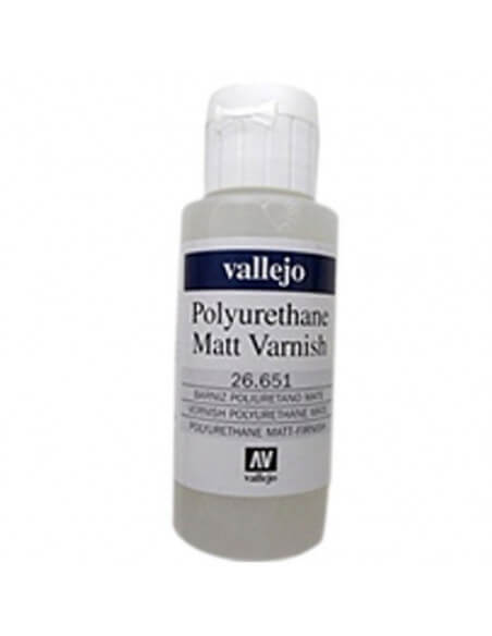 BARNIZ DE POLIURETANO MATE EN BOTE DE 200 ML DE LA MARCA VALLEJO FORMULADO CON UNA NUEVA RESINA