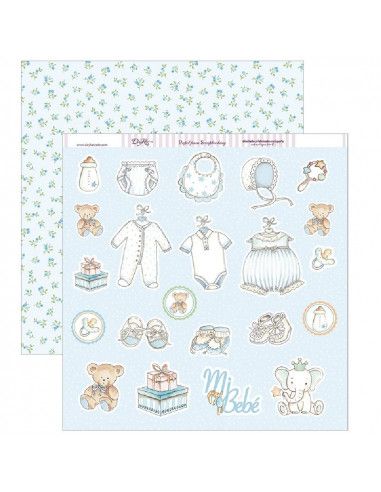 Papel para scrapbooking de 224 gramos...
