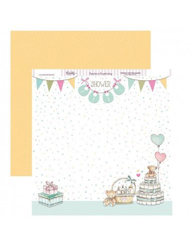 Papel para scrap de 224 gramos "voy a...