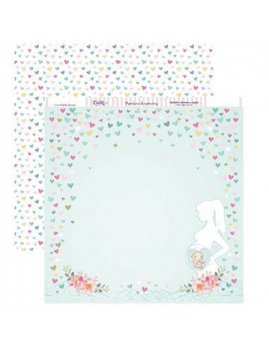 Papel para scrap de 224 gramos "voy a...