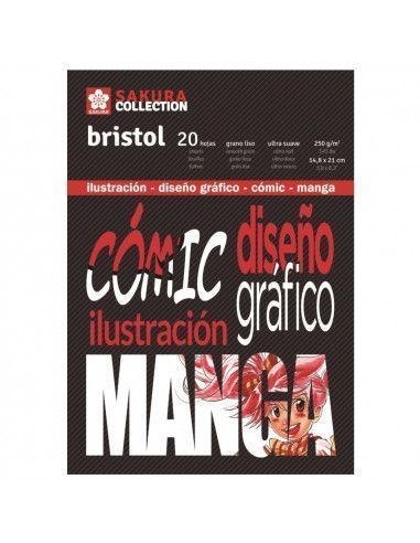 Bloc para dibujar manga en formato a5...