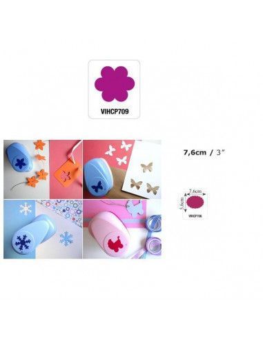 Taladro punch jumbo modelo de flores