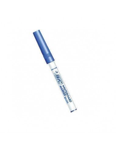 Rotulador BIC Velleda Medium azul con punta cónica