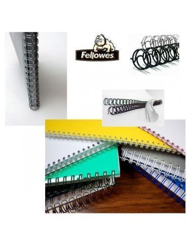 Pack de 100 canutillos wire negros 6 mm