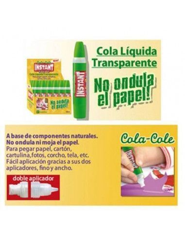 Cola instant blanca 35 ml doble...