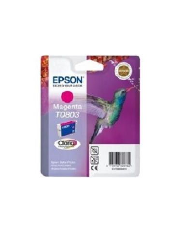 Cartucho original epson t0803 magenta...