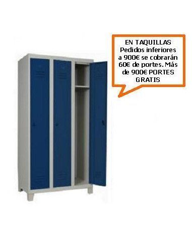 Taquilla - armario monoblock de...