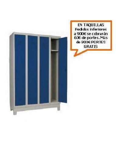 Taquilla - armario monoblock de...