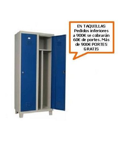 Taquilla - armario monoblock de...