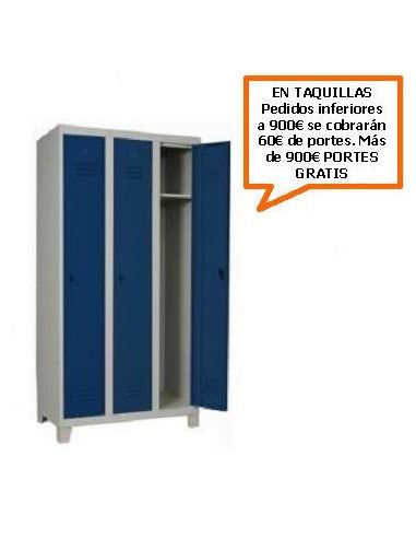 Taquilla - armario monoblock de...