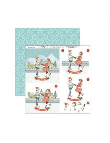 Papel scrapbooking de la marca dayca...