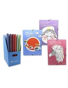Carpeta tamaño folio con...