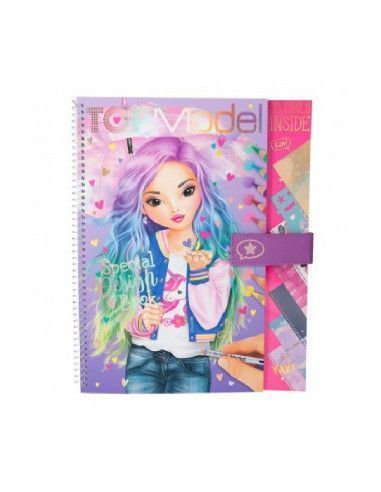 Libro para colorear especial topmodel...