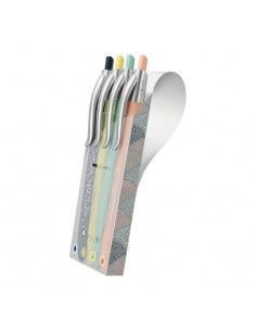 Estuche flexible con 4...