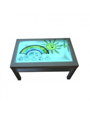 Mesa de luz Henbea para aprendizaje sensorial infantil