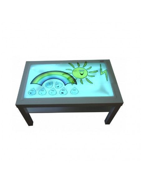 Mesa de luz Henbea para aprendizaje sensorial infantil