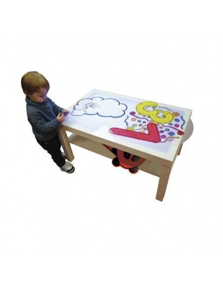 Mesa de luz educativa Henbea para actividades creativas